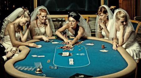 Невесты играют в покер